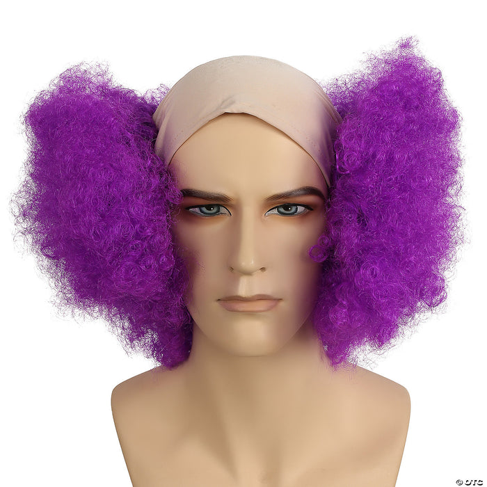 Bald Curly Clown Wig