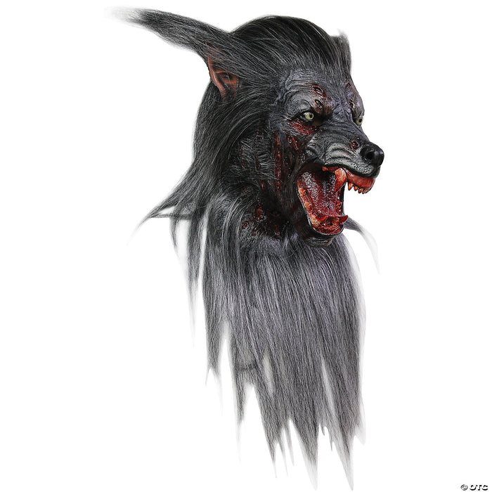 Adults Black Wolf Mask