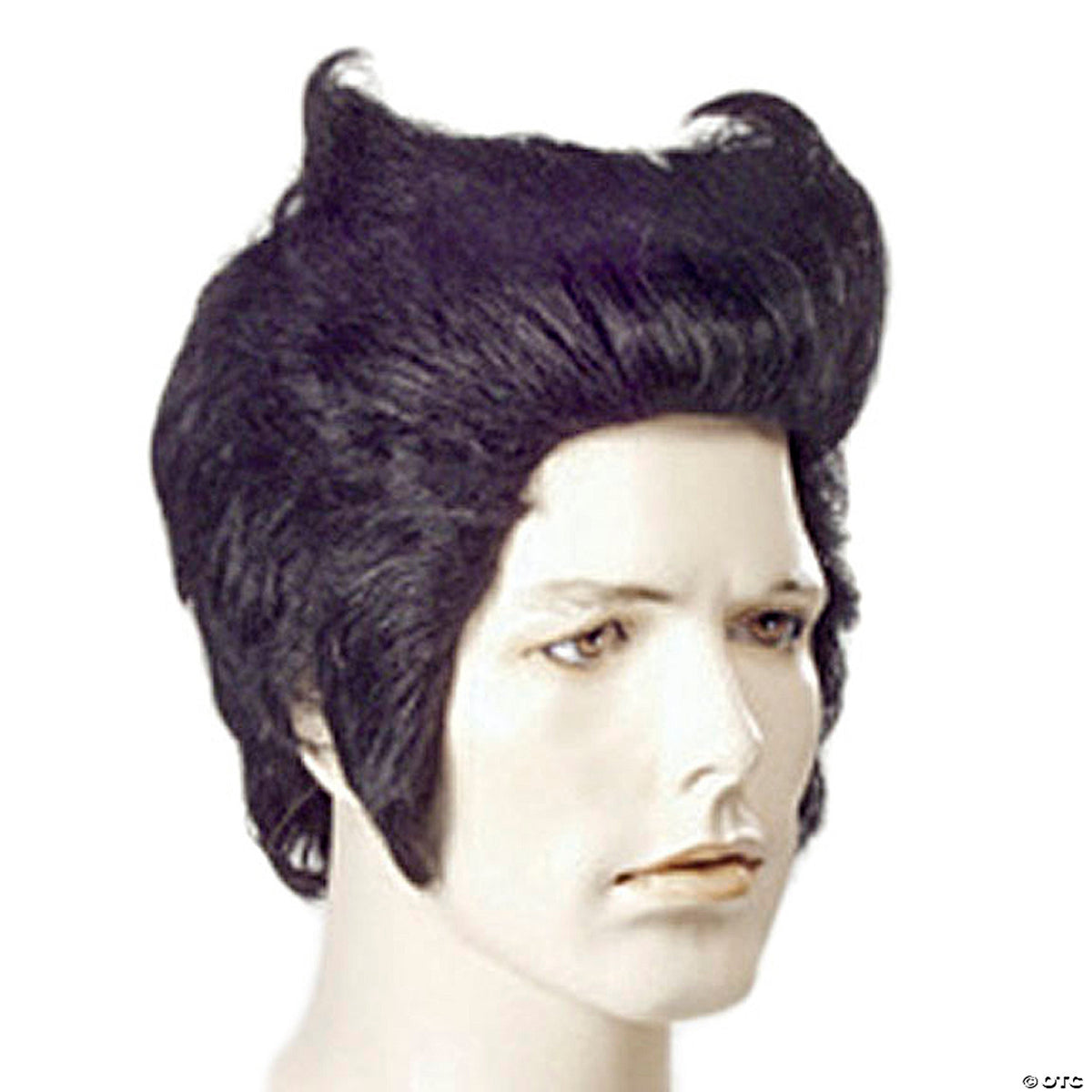 Knight Rider Wig Black Wolf Spike Wig — Cosplay Supplies Inc