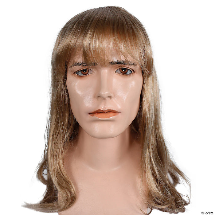 Garth Long Wig with Bangs