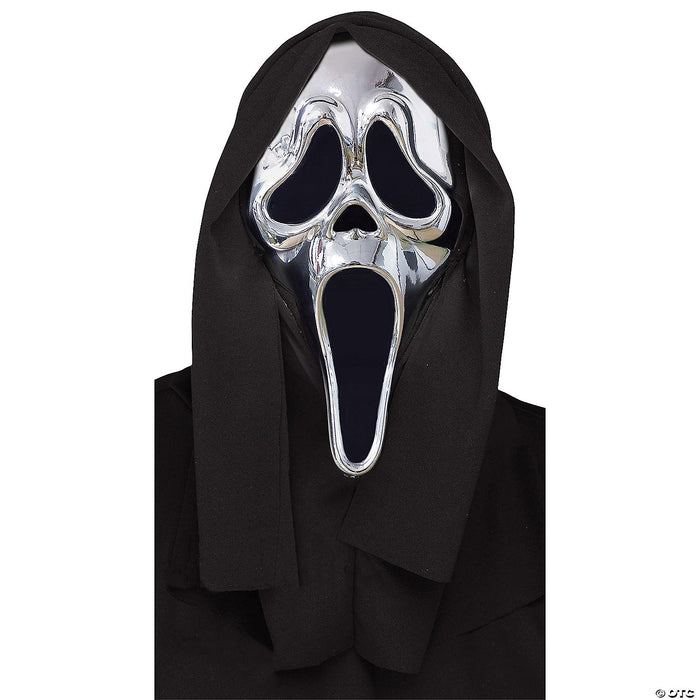 Chrome Scream Ghostface Mask