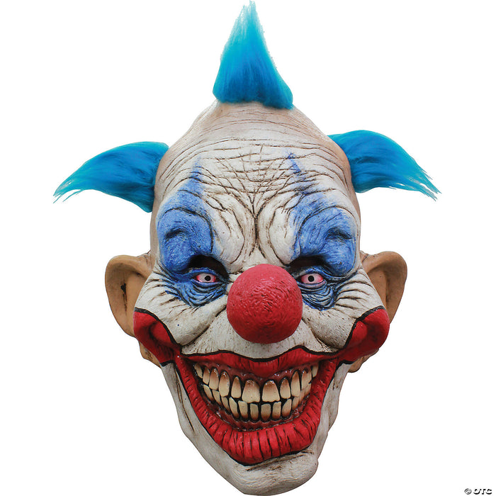 Clown Mask with Blue Hair