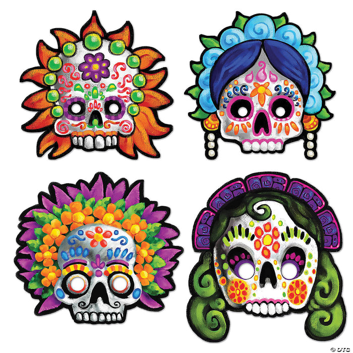 Adults Day Of The Dead Masks