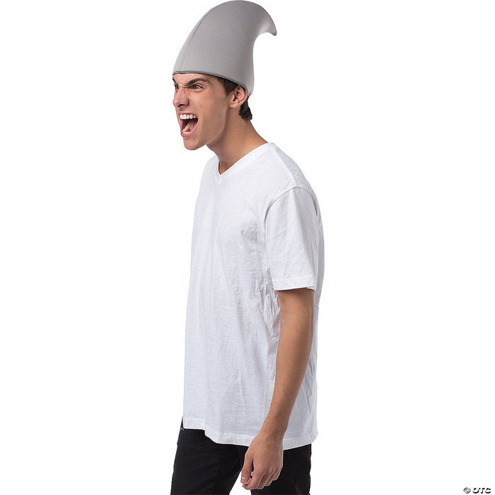 Adults Gray Shark Fin Hat