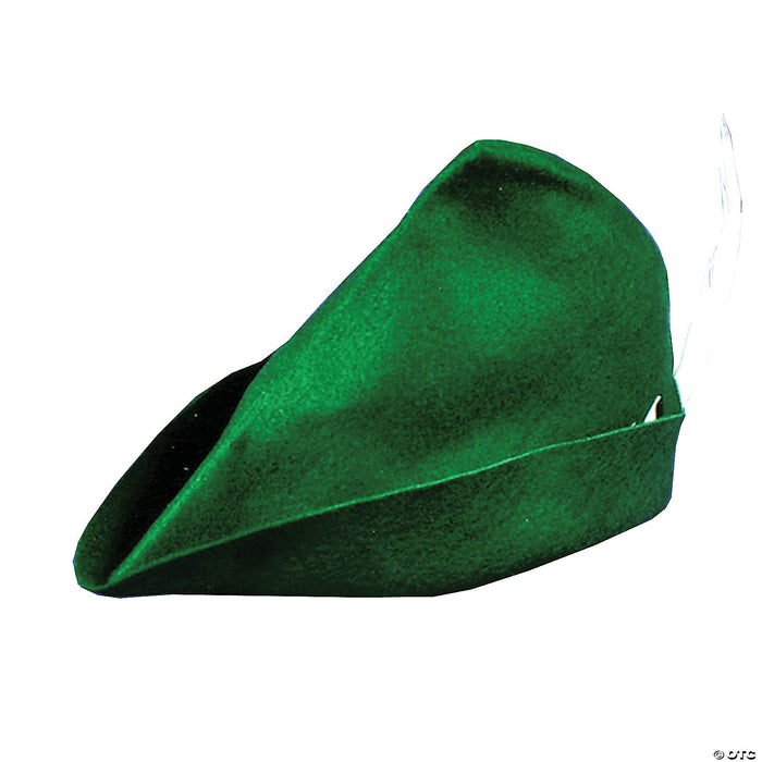 Adults Green Felt Elf Hat