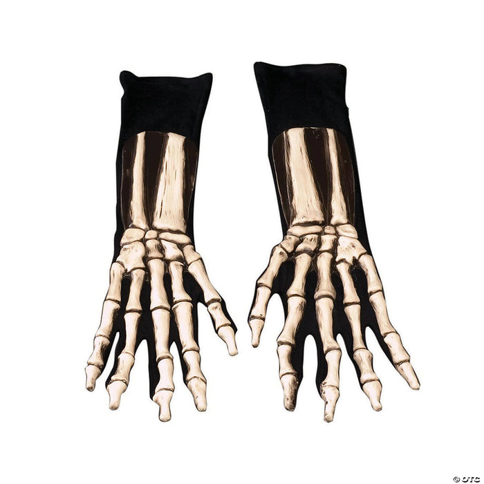 Long Skeleton Gloves