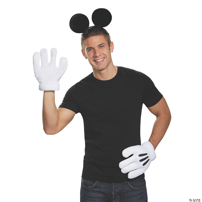 Adults Mickey Mouse Ears and Gloves Kit