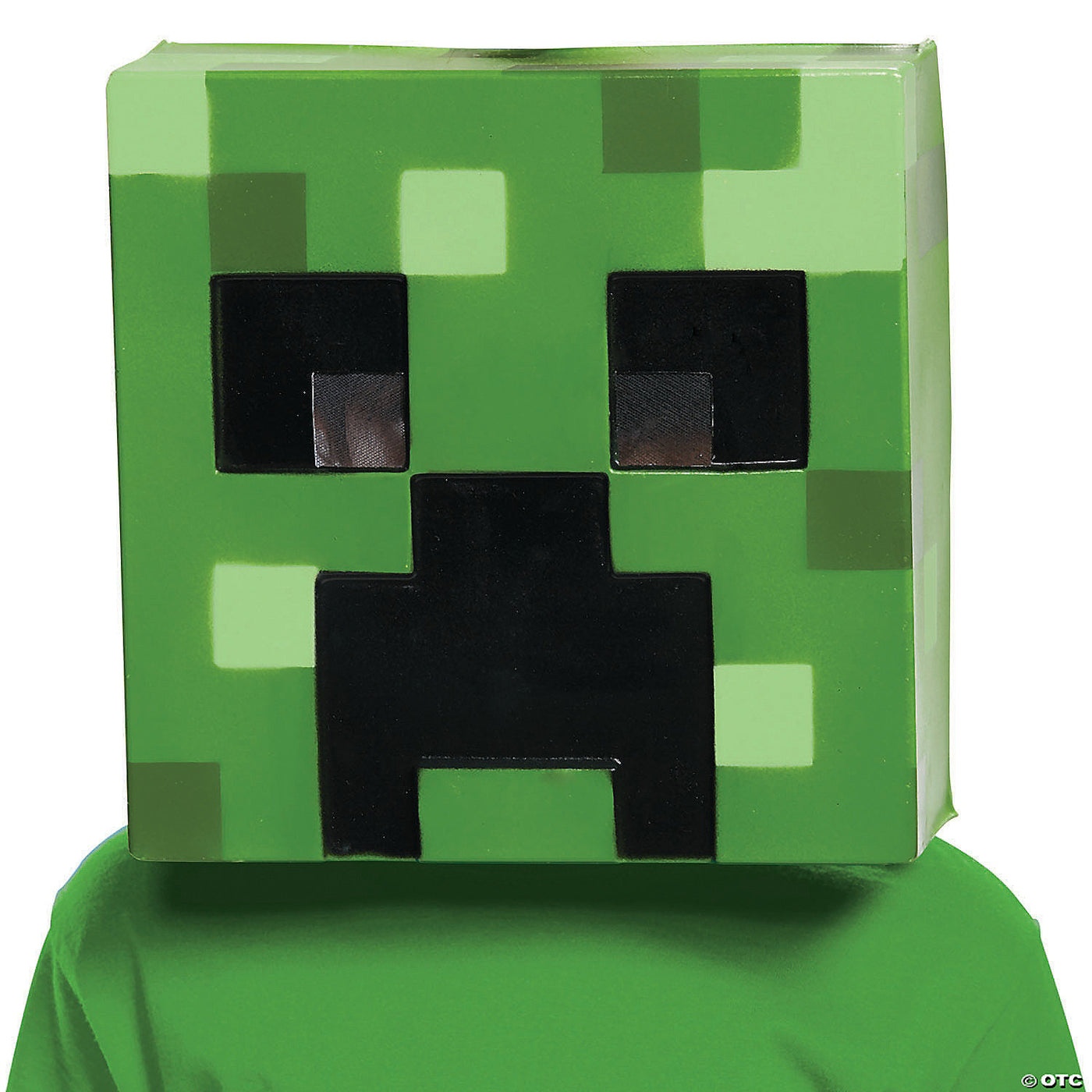 Adults Minecraft Creeper Vacuform Mask — Cosplay Supplies Inc