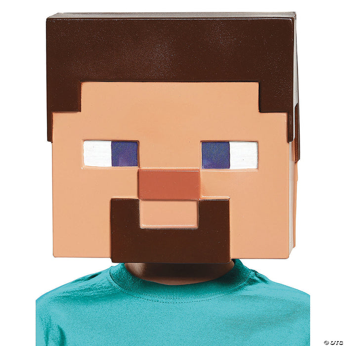 Adults Minecraft Steve Vacuform Mask