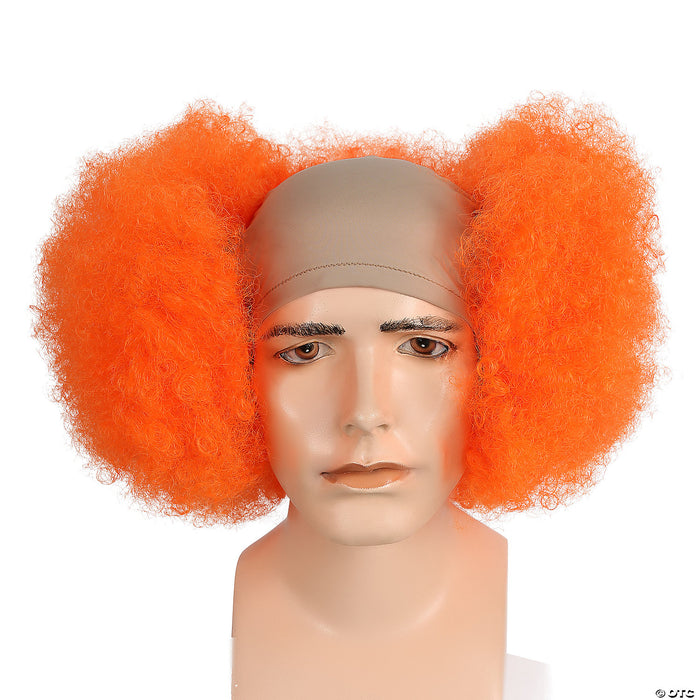Bald Curly Clown Wig