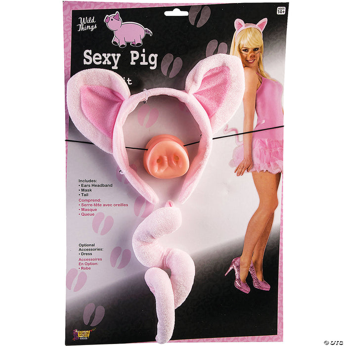 Adults Pig Costume Kit