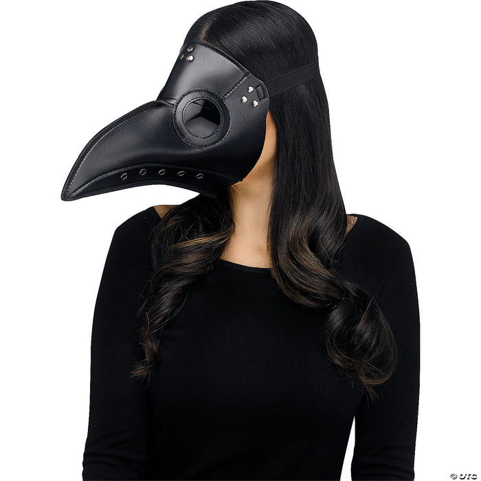 Plague Doctor Faux Leather Mask