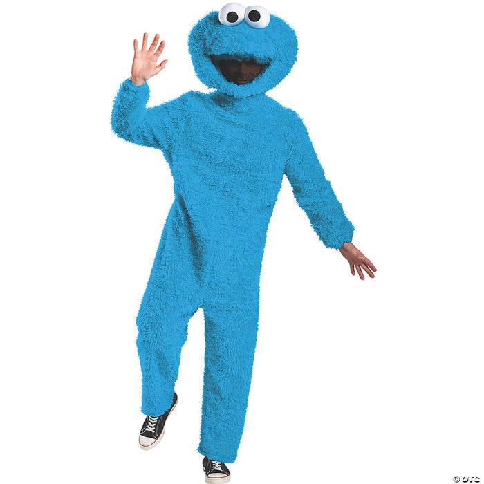 Adults Prestige Sesame Street Cookie Monster Costume