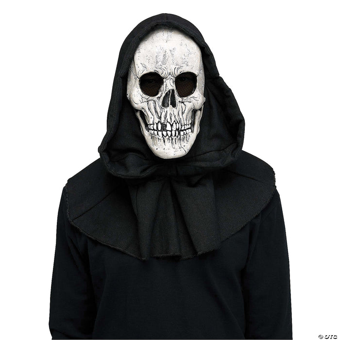 Reaper Horror Mask with Black Shroud