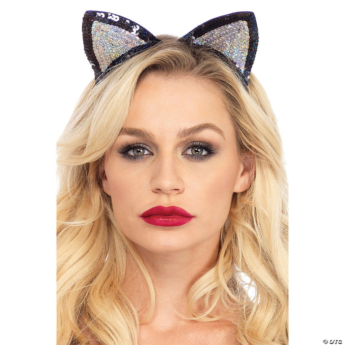 Adults Sequin Cat Ears