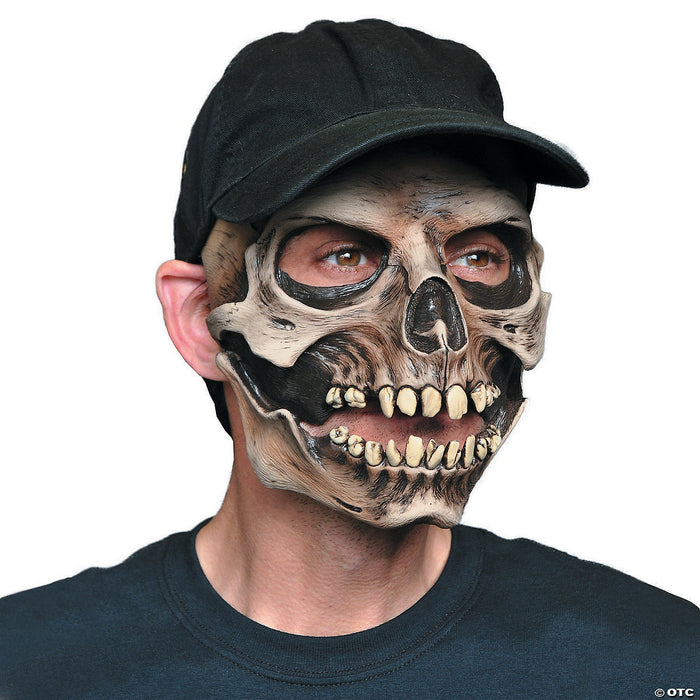 Adults Skull with Baseball Cap Face Mask