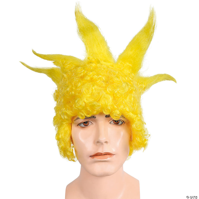 Yellow Spikes Wig