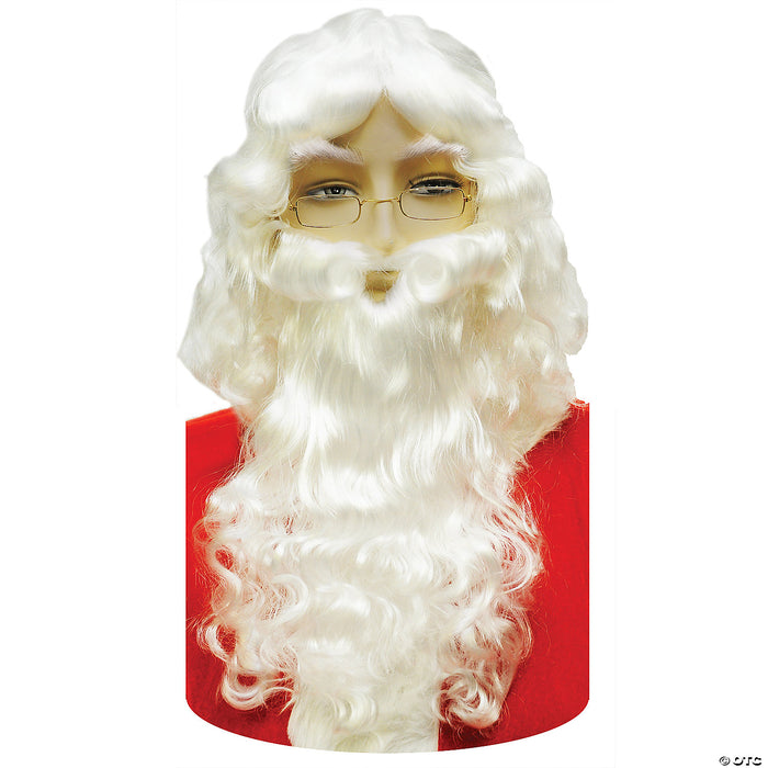 Bargain Santa Wig And Beard Set