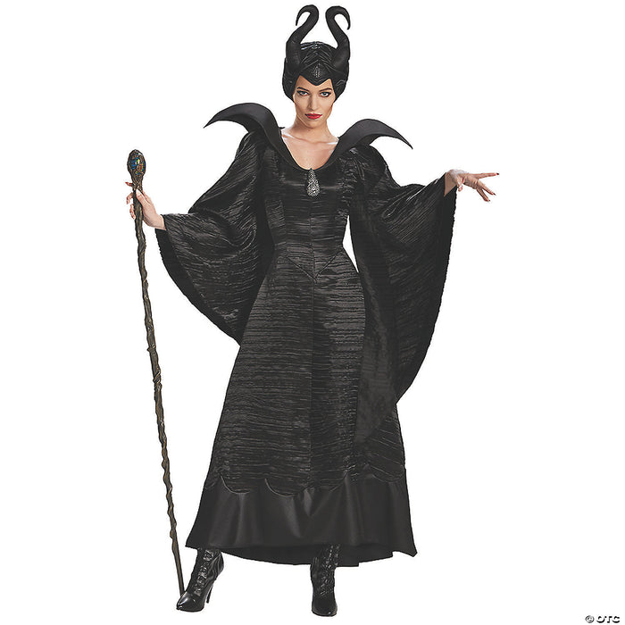 Women's Black Maleficent Christening Costume