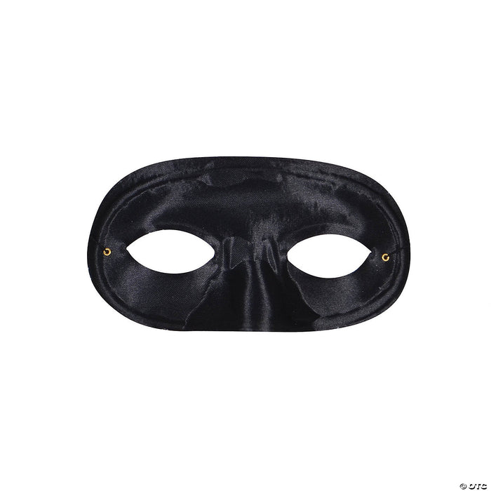 Black Domino Half Mask