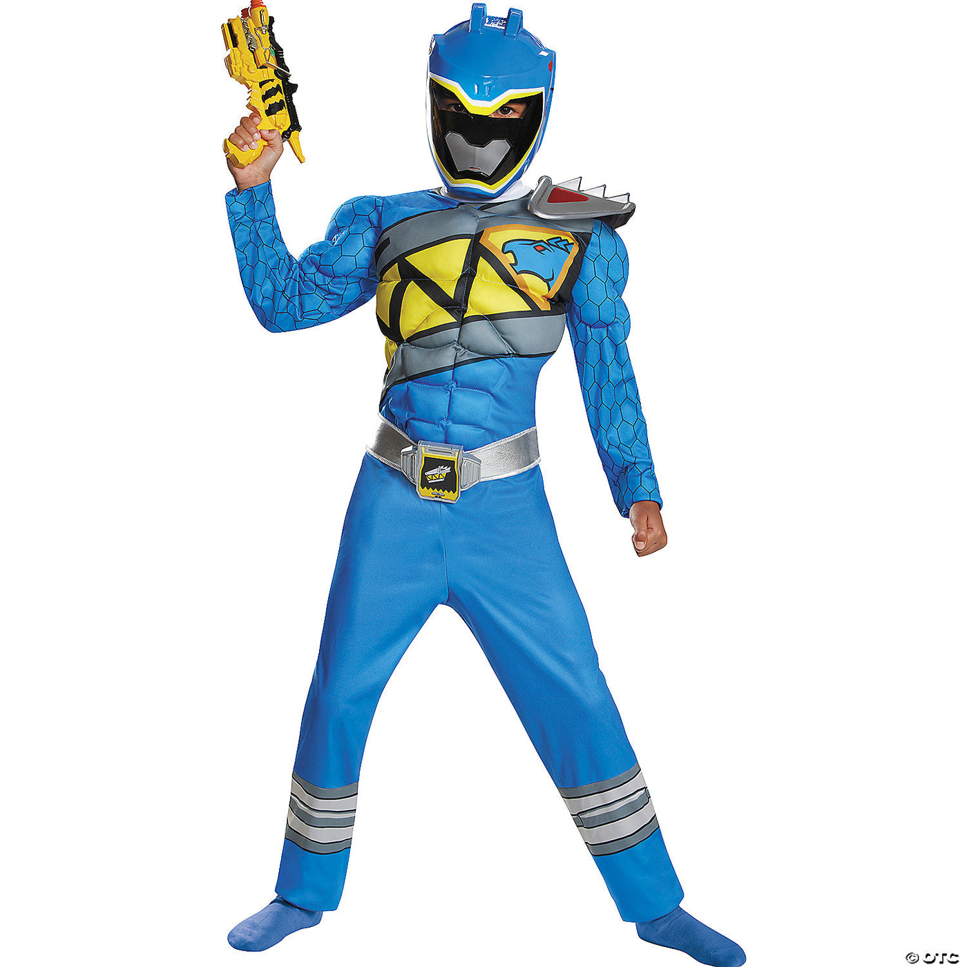 Child Black Ranger Muscle Dino Charge Costume — Cosplay Supplies Inc