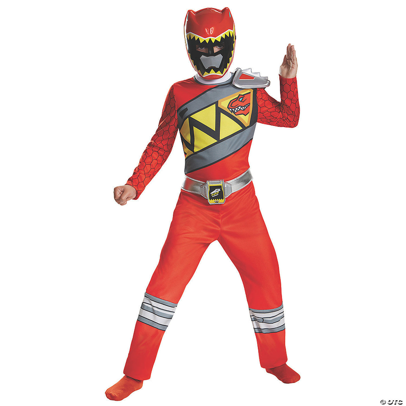 Power Rangers Frock Child Classic Red Ranger Dino Costume — Cosplay Supplies Inc