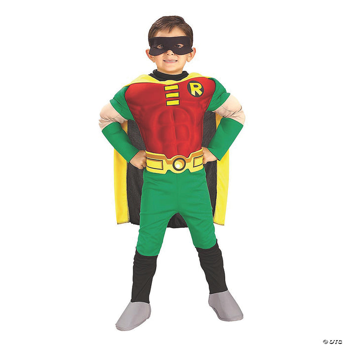 Child Deluxe Muscle Chest Robin Costume