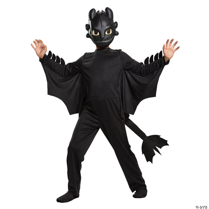 Child How to Train Your Dragon: The Hidden World Classic Toothless Costume