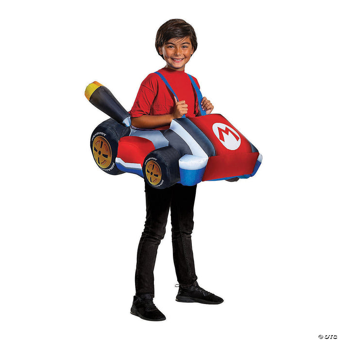Inflatable Shell Mario Child Inflatable Super Mario Bros. Mario Kart Costume — Cosplay ...