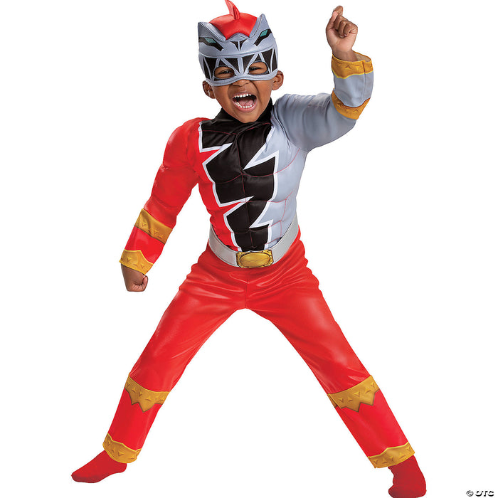 Child Red Ranger Dino Fury Costume