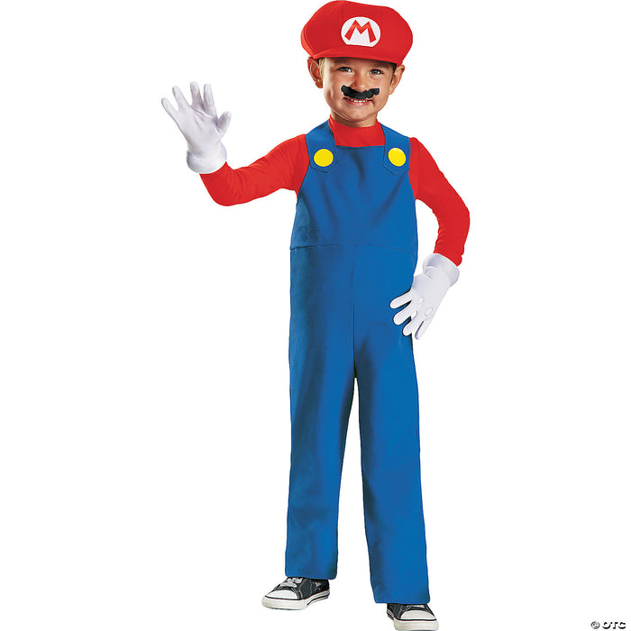 Child Super Mario Costume