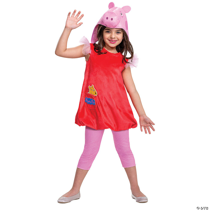 Toddler Deluxe Peppa Pig Costume