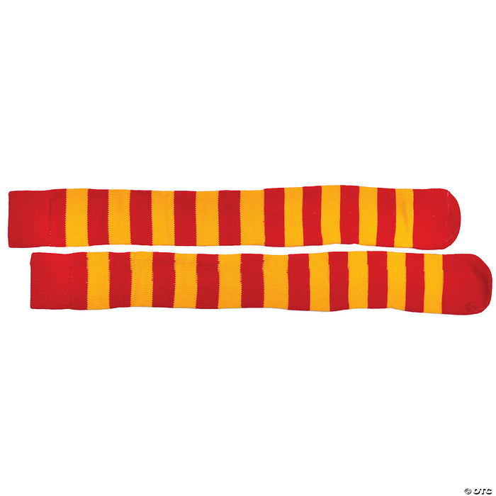 Clown Striped Knee Socks