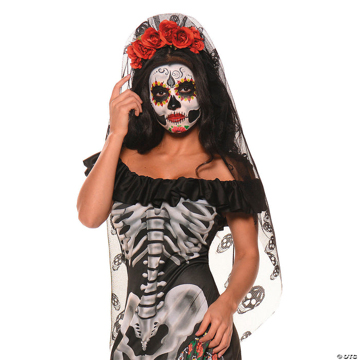 Day Of The Dead Mantilla