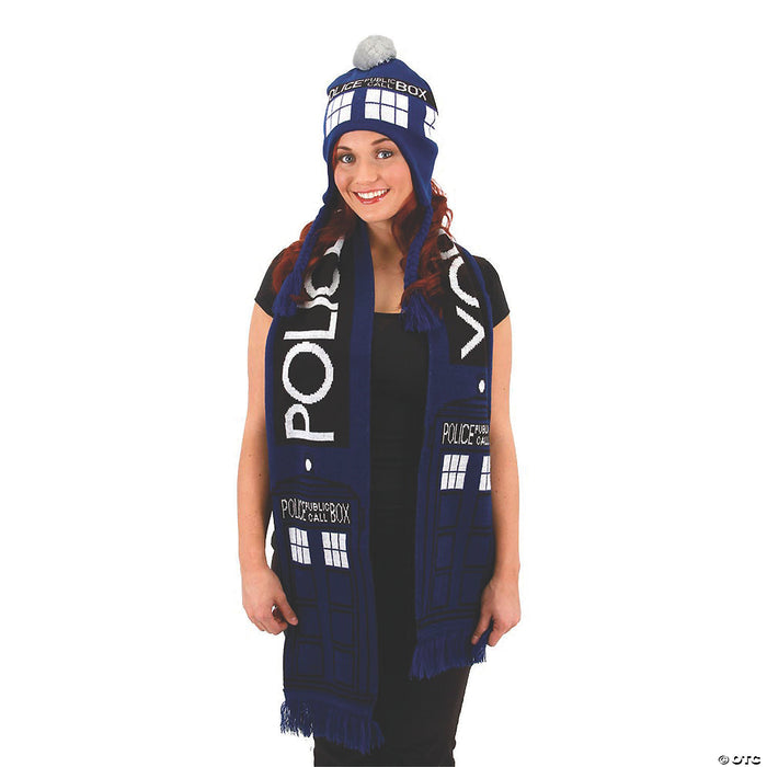 Doctor Who Tardis Scarf