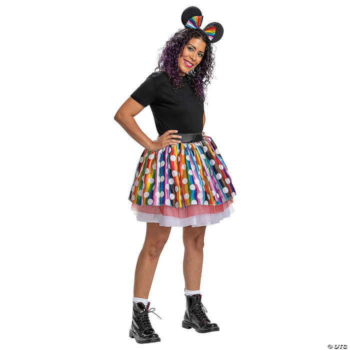 Adult Minnie Mouse Pride Tutu Kit