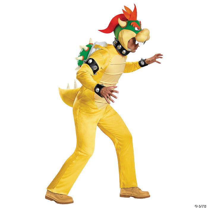 Adults Deluxe Super Mario Bros. Bowser Costume