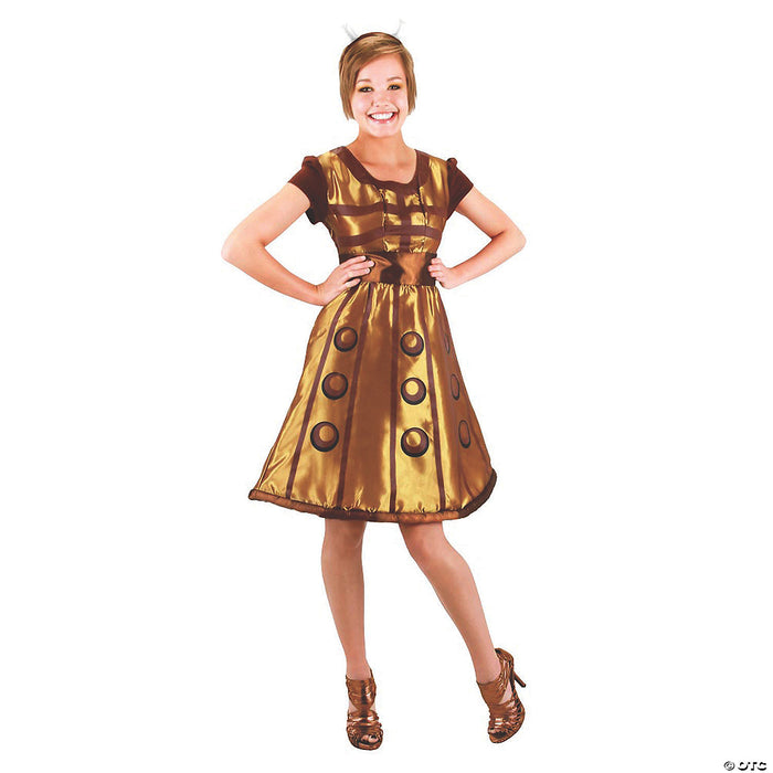 Women's Doctor Who Dress Dalek Costume