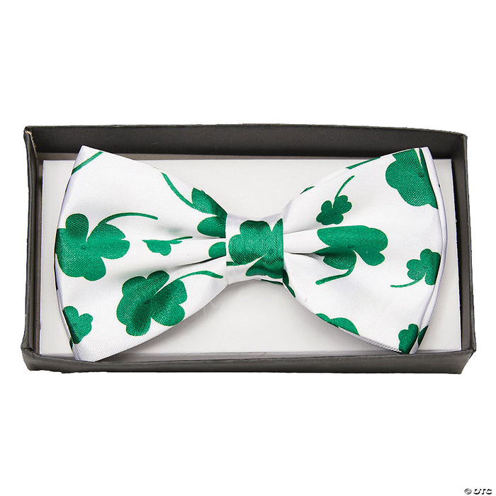 Four Leaf Clover Bow Tie