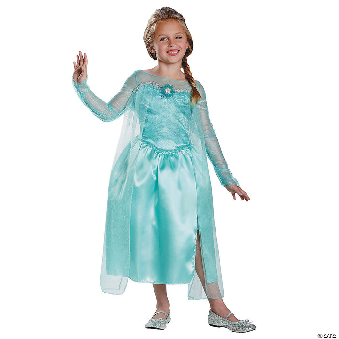 Child Frozen Elsa Snow Queen Costume