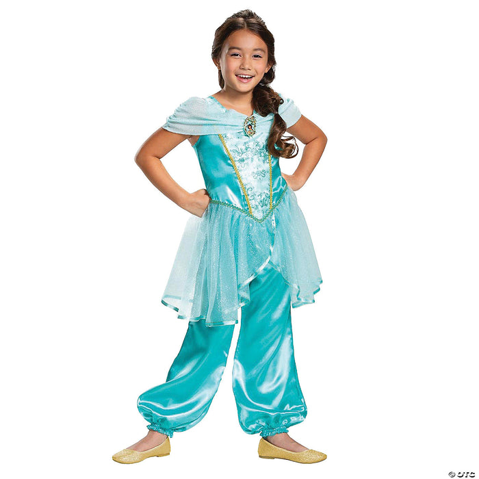 Child Classic Aladdin Live Action Jasmine Costume