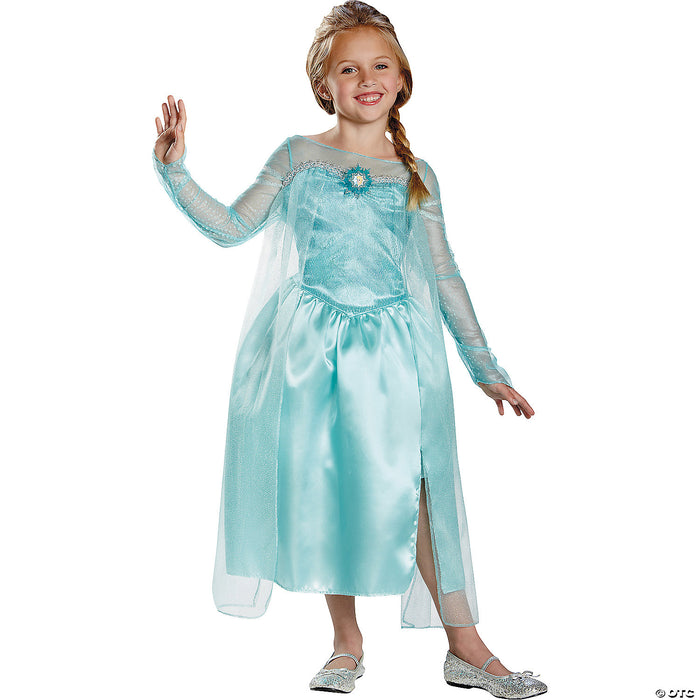 Child Frozen Elsa Snow Queen Costume