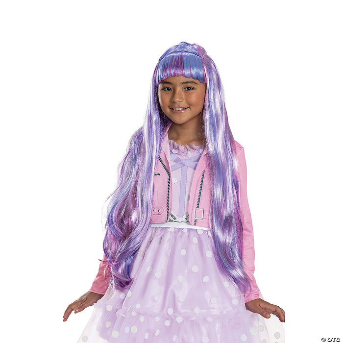 Child Rainbow High Violet Wig