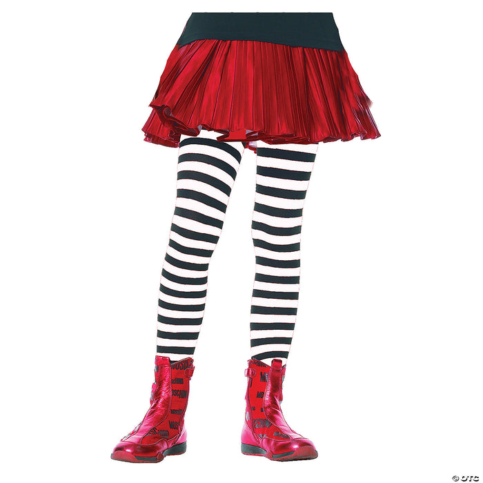 Girl's Striped Tights