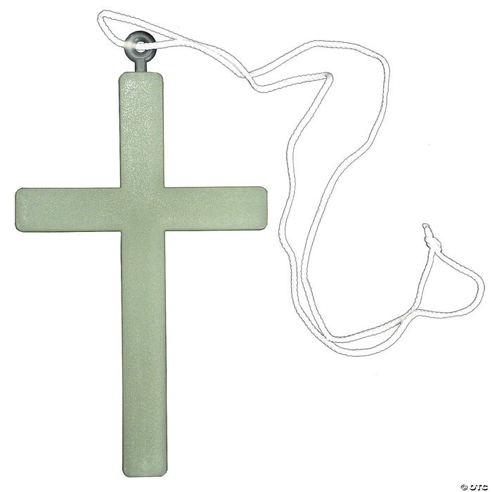 Glow In The Dark Cross Necklace