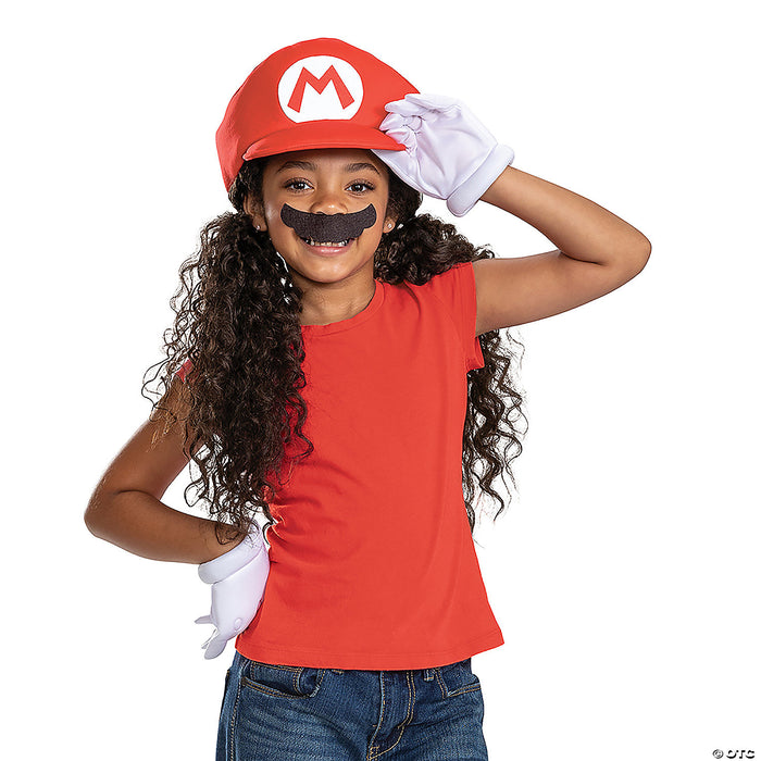 Kids Classic Super Mario Bros. Mario Elevated Costume Accessory Kit