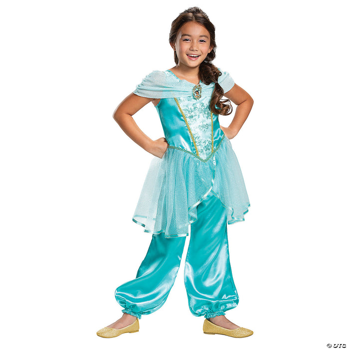 Child Classic Aladdin Live Action Jasmine Costume