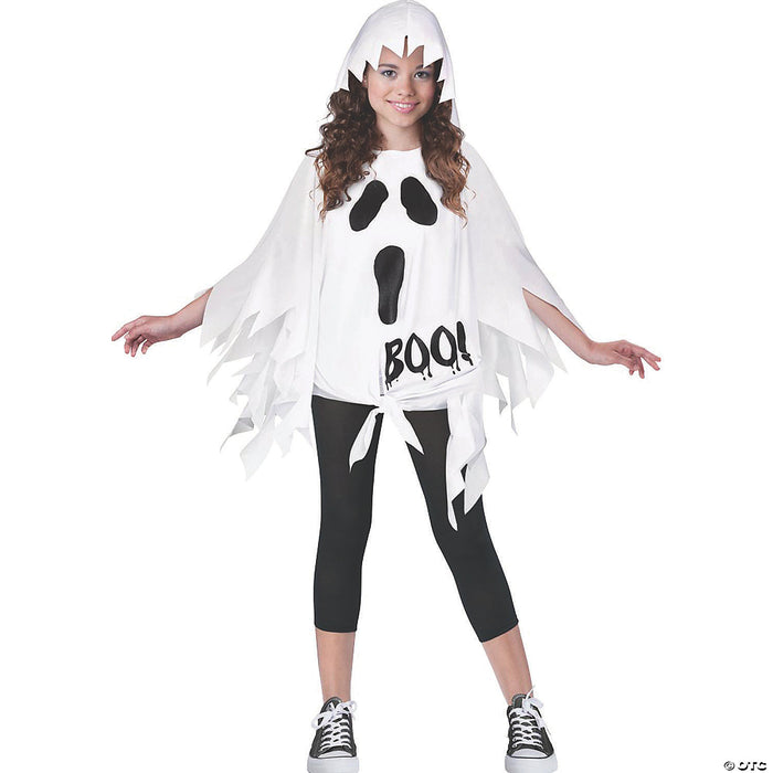 Kids Ghost Poncho