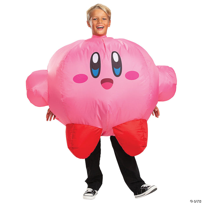 Kids Kirby Inflatable Costume