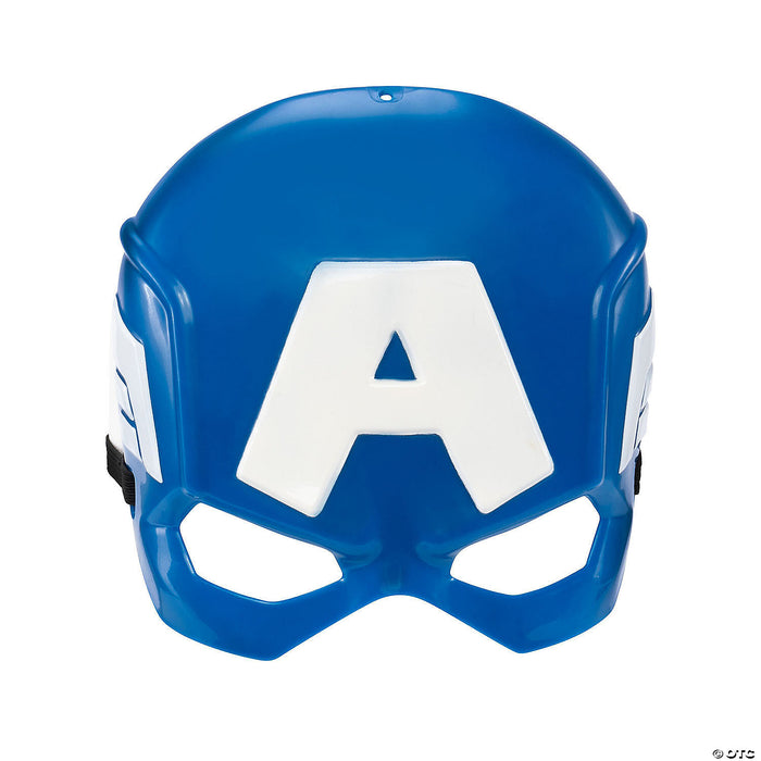 Kids Marvel Captain America Plastic Face Mask